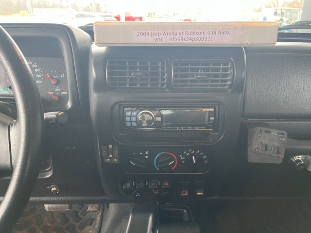 2004 Jeep Wrangler Rubicon