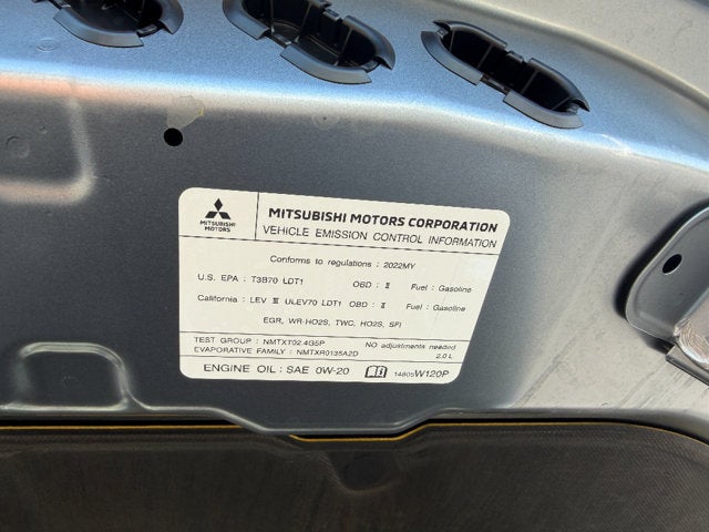 2022 Mitsubishi Outlander Sport ES