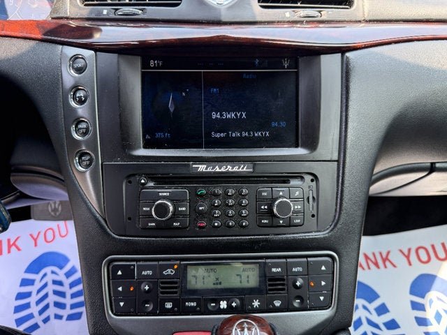 2009 Maserati GranTurismo Base